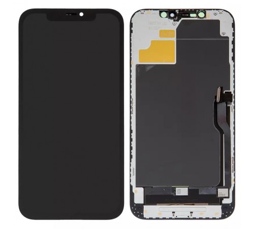 Дисплей для iPhone 12 Pro Max, черный, с рамкой, Copy, (TFT), ZY