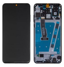 Дисплей для Huawei P30 Lite, чорний, з рамкою, Original (PRC), (48 MP)