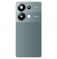 Задняя панель корпуса для Xiaomi Redmi Note 13 Pro 4G, зеленая (Forest Green) + стекло камеры
