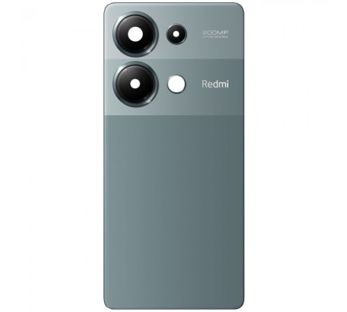 Задняя панель корпуса для Xiaomi Redmi Note 13 Pro 4G, зеленая (Forest Green) + стекло камеры