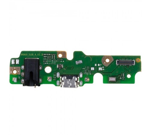 Шлейф для Tecno Spark 7 (KF6n), Spark 7T, Spark 8 (KG6), коннектора зарядки, микрофона, плата зарядки