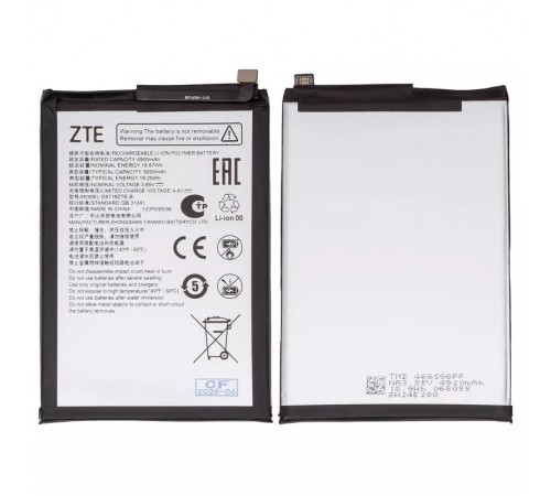 Акумулятор E6718ZTE-B для ZTE Blade A35, Blade A55, Li-Polymer, 3,85 В, 5000 мА·год, Original (PRC)