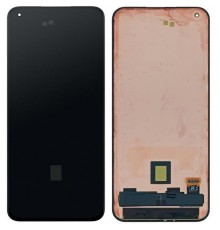 Дисплей для Xiaomi Mi 11, черный, без рамки, Original (PRC), переклеено стекло