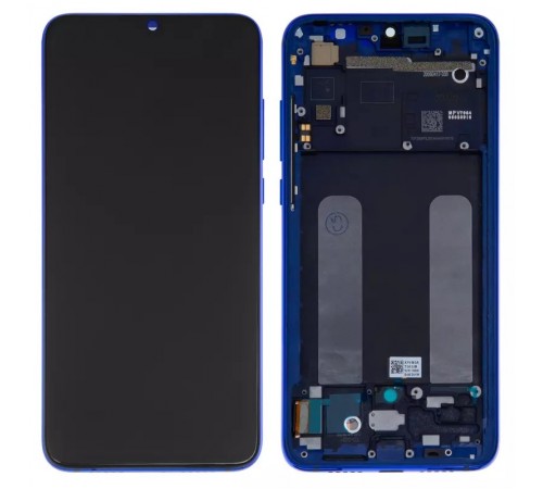 Дисплей для Xiaomi Mi 9 Lite, Mi CC9, синий, с рамкой, Original (PRC), M1904F3BG Дисплей для Xiaomi Mi 9 Lite, Mi CC9, синий, с рамкой, Original (PRC), M1904F3BG