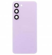 Задняя панель корпуса для Samsung S911 Galaxy S23, розовая (Lavender) + стекло камеры