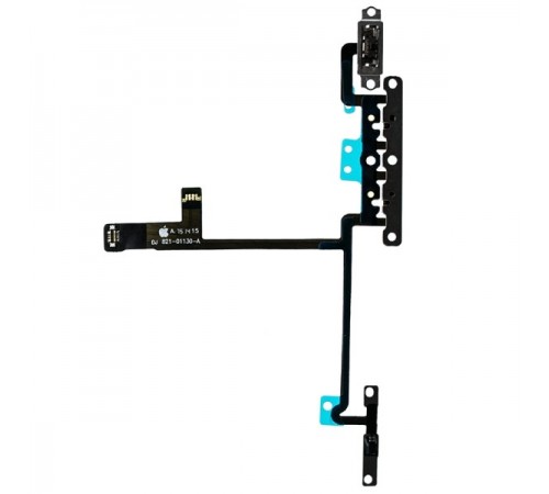 Шлейф для iPhone X, кнопок громкости звука, Original (PRC)