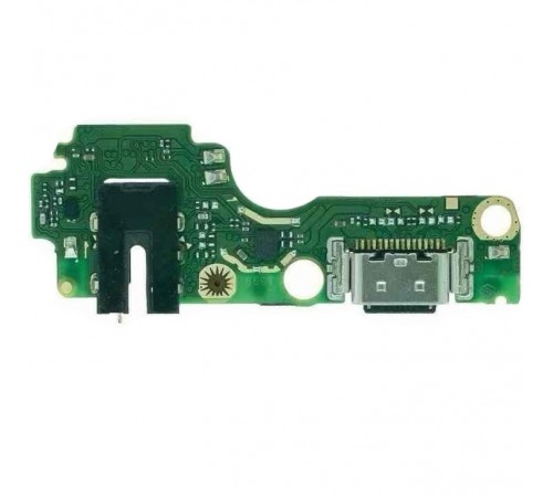Шлейф для Tecno Spark 30C (KL5), коннектора зарядки, коннектора наушников, микрофона, плата зарядки