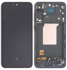 Дисплей для Samsung A556 Galaxy A55, синий (Navy), с рамкой, High Copy (OLED)