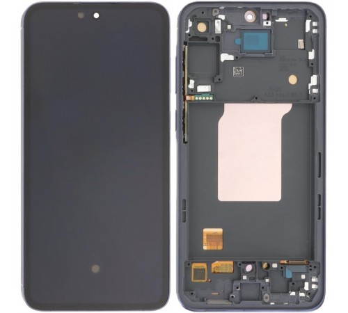 Дисплей для Samsung A556 Galaxy A55, синий (Navy), с рамкой, High Copy (OLED)