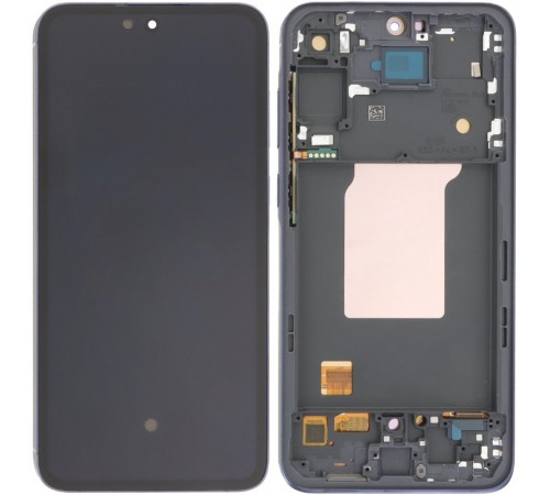 Дисплей для Samsung A556 Galaxy A55, синий, с рамкой, High Copy (OLED) Дисплей для Samsung A556 Galaxy A55, синий, с рамкой, High Copy (OLED)