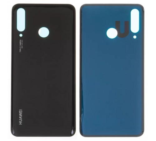 Задня панель корпусу для Huawei P30 Lite, чорна, 48 Мп, Original (PRC)