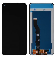 Дисплей для Motorola Moto G9 Plus XT2087, чорний, без рамки, High Copy