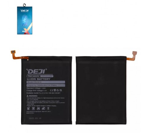 Аккумулятор Deji SLC-51 для Samsung A057 Galaxy A05s, Li-ion, 3,85 B, 5000 мАч Аккумулятор Deji SLC-51 для Samsung A057 Galaxy A05s, Li-ion, 3,85 B, 5000 мАч