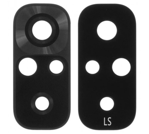 Стекло камеры для Xiaomi Poco M5s, Redmi Note 10, Redmi Note 10S, черное, без рамки