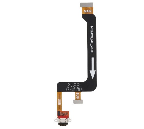 Шлейф для Nokia XR20, коннектора зарядки, Original (PRC)