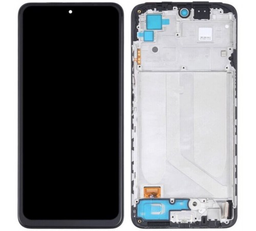 Дисплей для Xiaomi Poco M5s, Redmi Note 10, Redmi Note 10S, чорний, з рамкою, Copy (TFT), M2101K7AI, M2101K7AG Дисплей для Xiaomi Poco M5s, Redmi Note 10, Redmi Note 10S, чорний, з рамкою, Copy (TFT), M2101K7AI, M2101K7AG