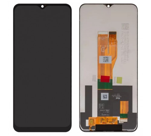 Дисплей для Realme C30s, чорний, без рамки, Copy, RMX3690