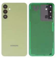 Задняя панель корпуса для Samsung A155 Galaxy A15, A156 Galaxy A15 5G, желтая (Personality Yellow) + стекло камеры