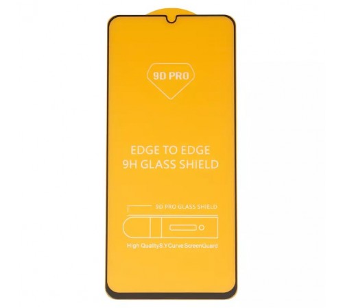 Захисне скло для Realme C61, C63 4G, Note 60, Note 60X, сумісне з чохлом, Full Glue, (без упаковки), чорний