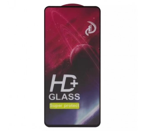 Защитное стекло ASP для Motorola Moto E30 XT2158-6, Moto E40 XT2159, совместимо с чехлом, Full Glue, черный