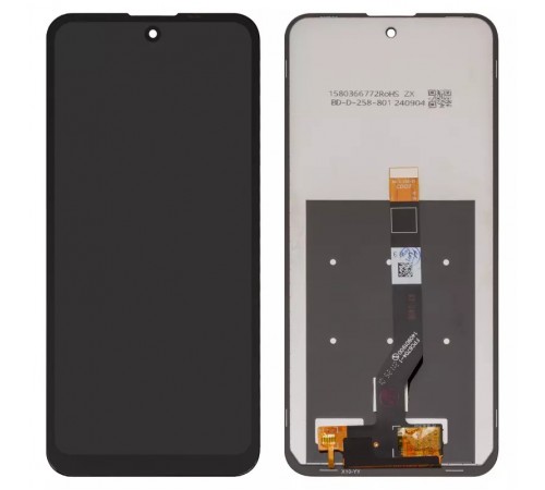 Дисплей для Nokia X10, X20, чорний, без логотипа, без рамки, High Copy  