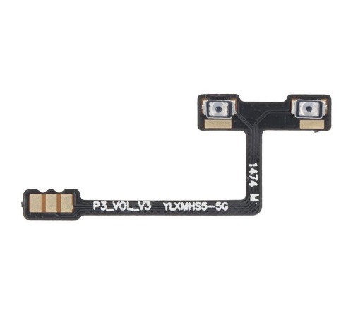 Шлейф для Xiaomi Black Shark 5, кнопок гучності