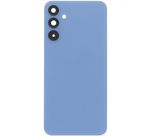 Задняя панель корпуса для Samsung A155 Galaxy A15, A156 Galaxy A15 5G, синяя (Optimistic Blue), Copy + стекло камеры Задняя панель корпуса для Samsung A155 Galaxy A15, A156 Galaxy A15 5G, синяя (Optimistic Blue), Copy + стекло камеры