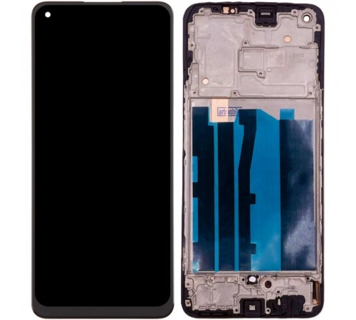 Дисплей для Realme Narzo 60 5G, черный, с рамкой, Сopy (TFT) Дисплей для Realme Narzo 60 5G, черный, с рамкой, Сopy (TFT)