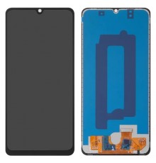 Дисплей для Samsung A325 Galaxy A32, чорний, Best copy, без рамки, Copy (TFT)