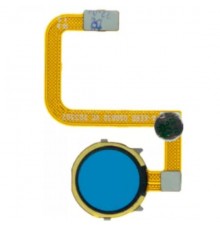 Шлейф для Oppo A12, сканера відбитка пальця (Touch ID), голубий