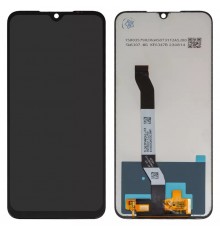 Дисплей для Xiaomi Redmi Note 8 (2021), чорний, без логотипу, без рамки, High Copy