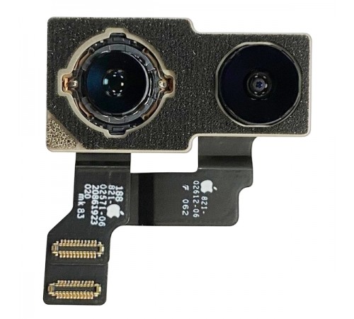 Камера для iPhone 12 Mini, основна, зі шлейфом 12MP + 12MP, Original (PRC)