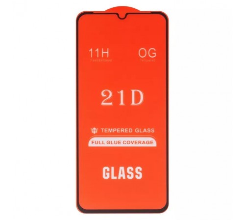 Захисне скло для Samsung A145 Galaxy A14, A146 Galaxy A14 5G, A146B Galaxy A14 5G, A146P Galaxy A14 5G, сумісне з чохлом, Full Glue, (без упаковки), чорний