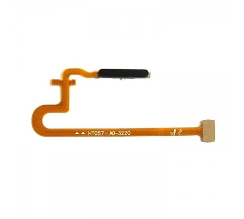 Шлейф для Realme C53, сканера відбитка пальця (Touch ID), чорний (Mighty Black), Original (PRC)