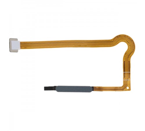 Шлейф для ZTE Blade A71, сканера отпечатка пальца (Touch ID), серый