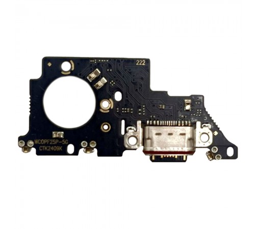 Шлейф для Oppo Reno 11F, конектора зарядки, мікрофона, плата зарядки