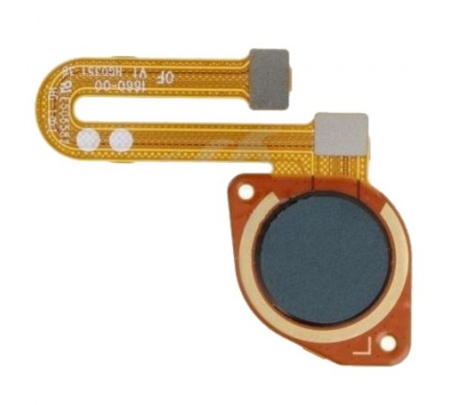 Шлейф для Motorola Moto G10 XT2127, сканера отпечатка пальца (Touch ID), серый (Aurora Grey)