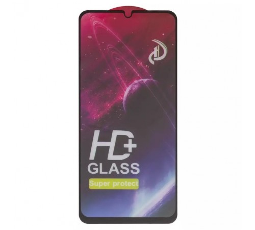 Защитное стекло ASP для Xiaomi Poco C65, Redmi 13C, Redmi 13C 5G, совместимо с чехлом, Full Glue, черный