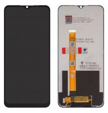 Дисплей для Realme C21Y, C25Y, чорний, без рамки, FLYCDI, RMX3261, RMX3263, RMX3265, RMX3268, RMX3269, JT0099-220
