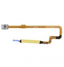 Шлейф для Xiaomi Poco M5 4G, сканера отпечатка пальца (Touch ID), желтый, Original (PRC)