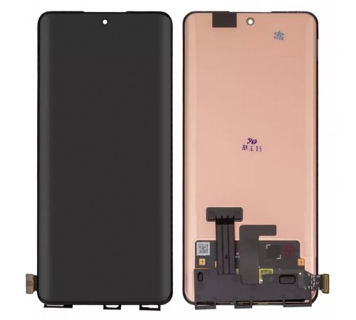 Дисплей для Realme 12 Pro, 12 Pro Plus, черный, без рамки, Original (PRC), RMX3840