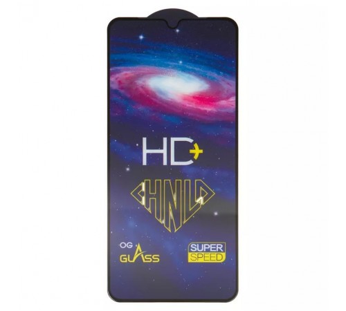 Захисне скло ASP для Xiaomi Poco C75, Redmi 14C 4G, Redmi A3 Pro, Redmi A4, 0,33 мм 9H, сумісне з чохлом, Full Glue, чорний, HD+