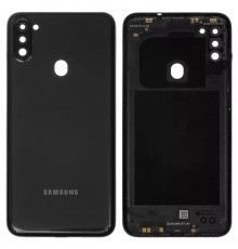 Задняя панель корпуса для Samsung M115 Galaxy M11, черная