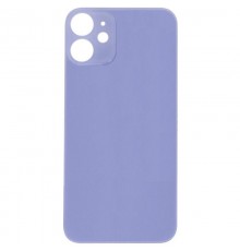 Задняя панель корпуса для iPhone 12 mini, фиолетовая, не нужно снимать стекло камеры, Original (PRC), big hole