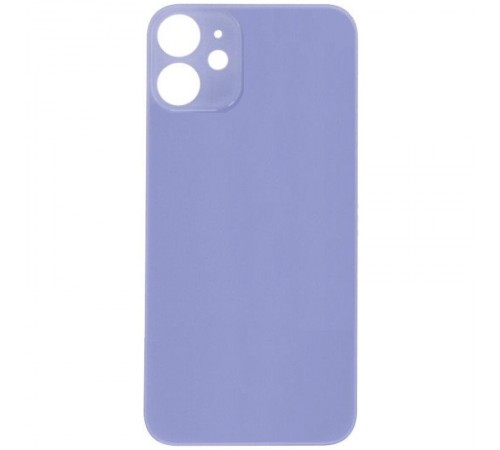 Задняя панель корпуса для iPhone 12 mini, фиолетовая, не нужно снимать стекло камеры, Original (PRC), big hole