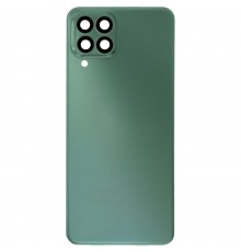 Задня панель корпусу для Samsung M336B Galaxy M33, зелена, Copy + скло камери