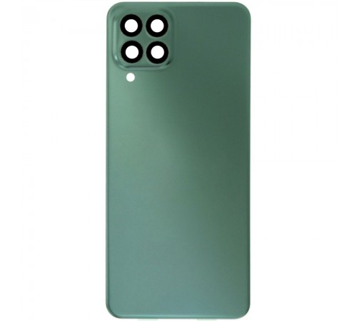 Задняя панель корпуса для Samsung M336B Galaxy M33, зеленая, Copy + стекло камеры