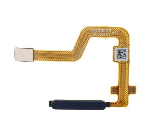 Шлейф для Motorola Moto G9 Plus XT2087, сканера отпечатка пальца (Touch ID), синий (Indigo Blue)