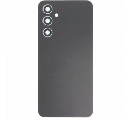 Задняя панель корпуса для Samsung A546 Galaxy A54 5G, черная (Graphite), Copy + стекло камеры