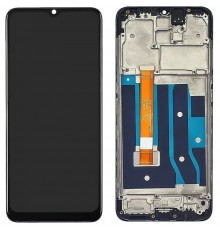 Дисплей для Oppo A5 (2020), A9 (2020), A11, черный, с рамкой, Original (PRC), CPH1931, CPH1959, CPH1933, CPH1935, CPH1943, CPH1937, CPH1939, CPH1941, FPC-HTF065H019